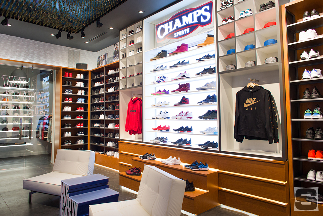 champs shoe store yeezy