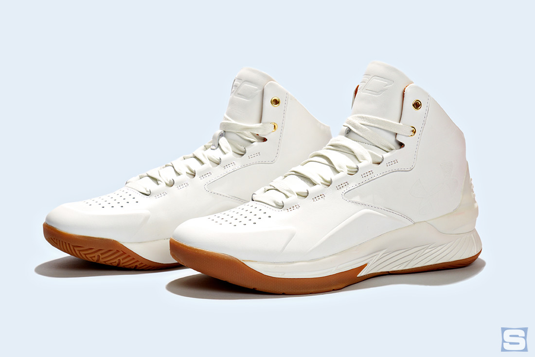 Under Armour Curry Lux White Gum Pair