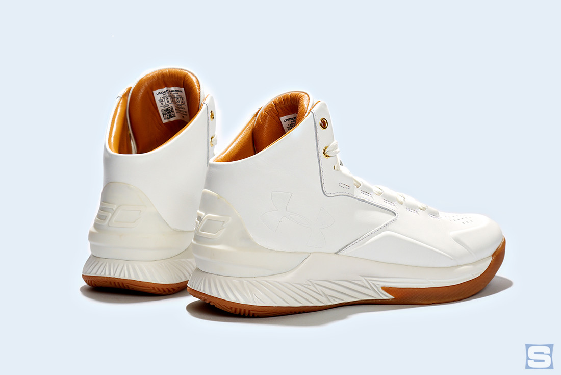 Under Armour Curry Lux White Gum Pair