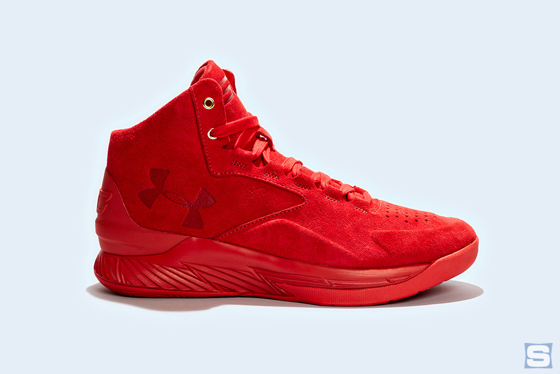 steph curry red shoes