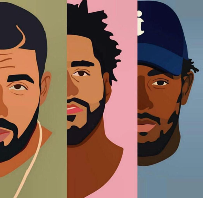 The Possibility Of a Drake, Kendrick Lamar, and J. Cole Album Would Be ...