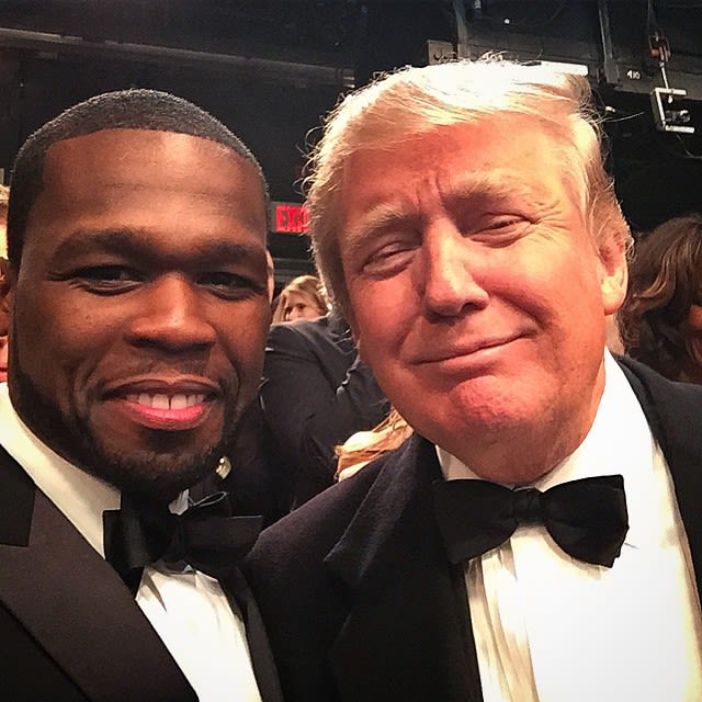 50 Cent and Donald Trump - The 25 Best Hip-Hop Instagram Pictures Of ...