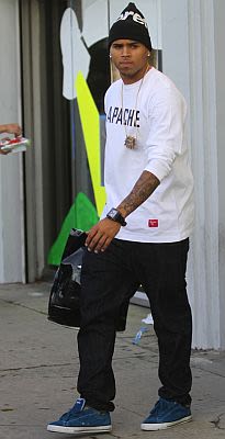Chris Brown - Gallery: Celebrities Wearing Supreme | Complex