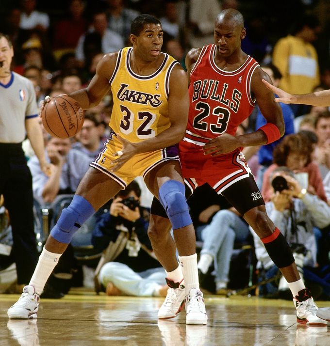 Magic Johnson Still Asks Michael Jordan for Free Sneakers | Complex