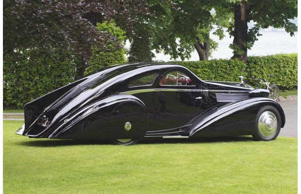 9. 1925 Rolls-Royce Jonckheere Phantom I Round Door Coupé