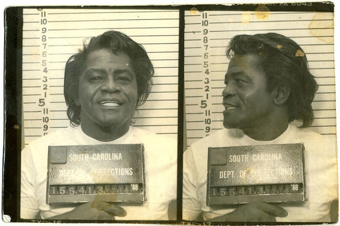 James Brown - The 25 Most Stylish Celebrity Mugshots | Complex