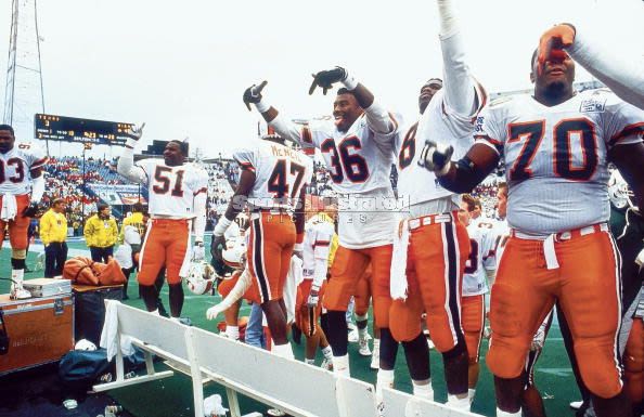 Miami Hurricanes football players from the 1980s and 1990s