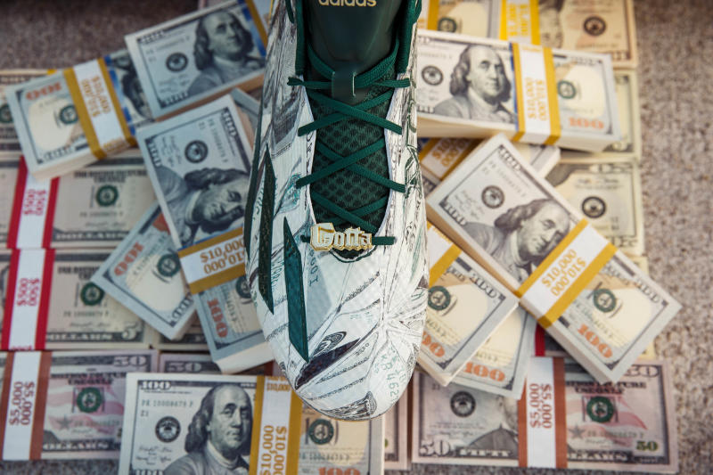 adidas money football cleats