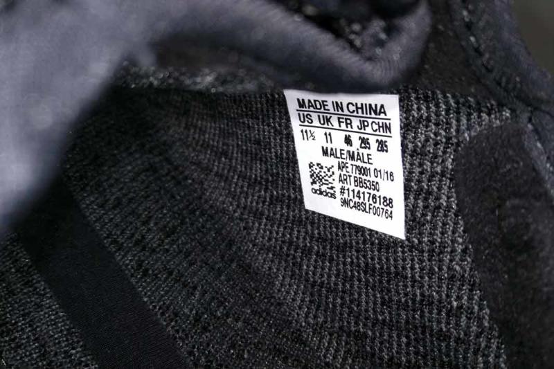 yeezys made in china