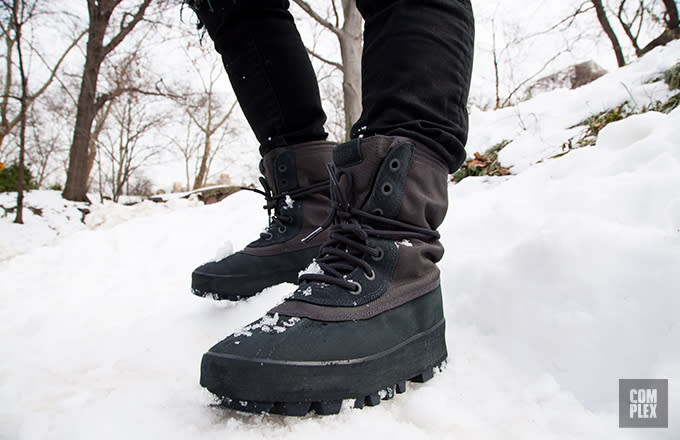 yeezy boots waterproof
