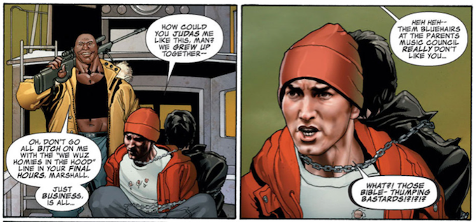 Looking Back at That Weird Marvel Comic Book Where Eminem Teamed up