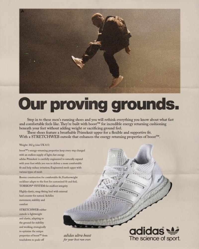 kanye nike adidas