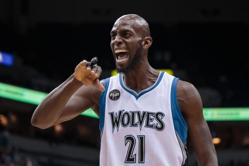 Kevin Garnett Teaches Andrew Wiggins How To Haze Karl-Anthony Towns ...