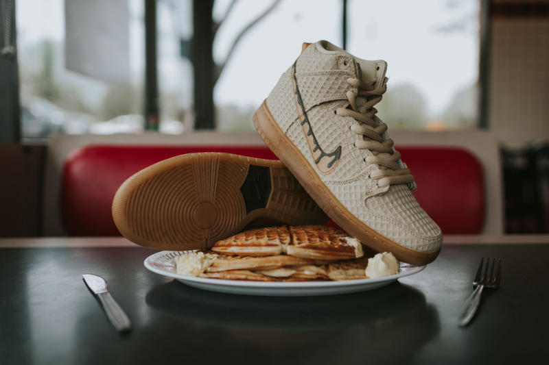 nike dunks chicken and waffles
