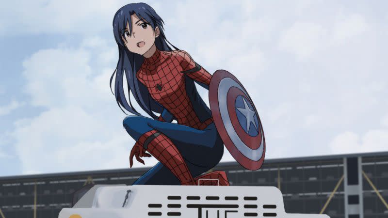 Marvel comic characters take title roles in new anime feature