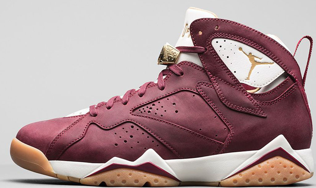 jordan 7s burgundy