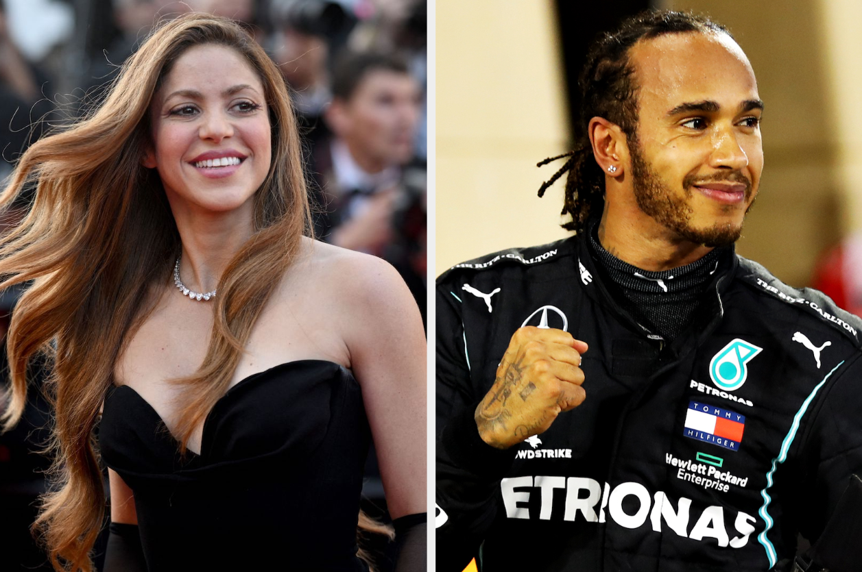 Shakira Spotted With Lewis Hamilton Amid Reports of Tom Cruise Being  'Extremely Interested' in Her