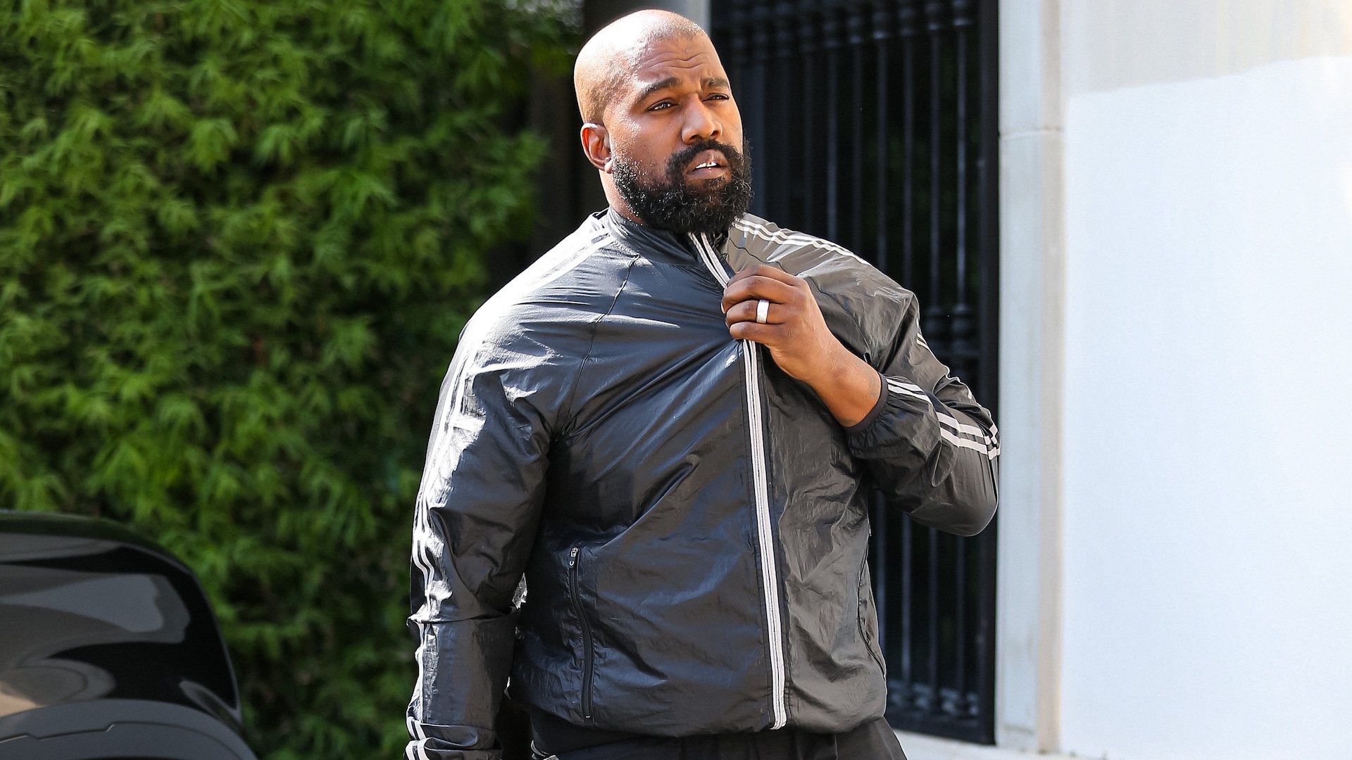 Kanye West paparazzi photo taken in LA 