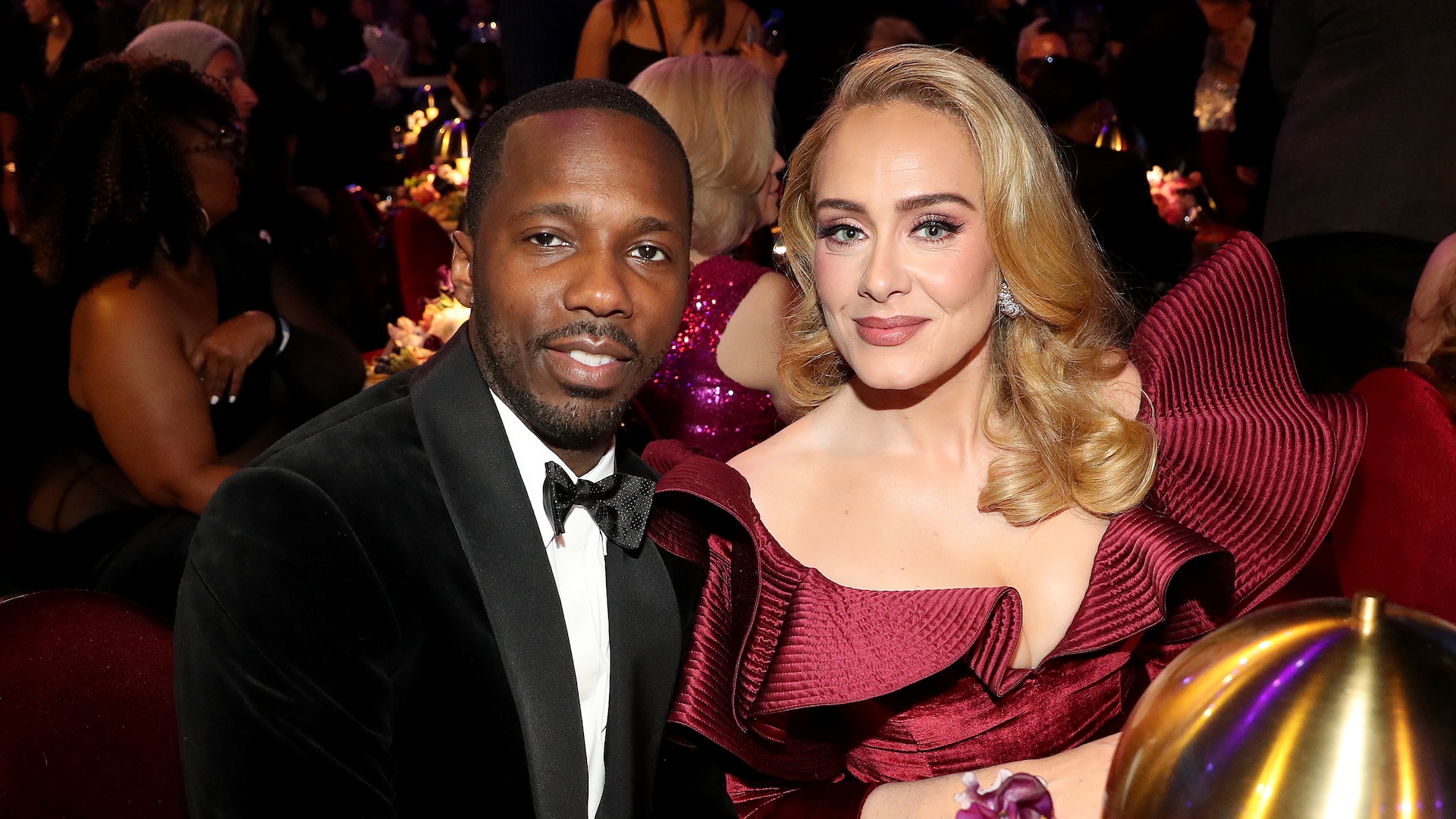 Rich Paul and Adele sitting down