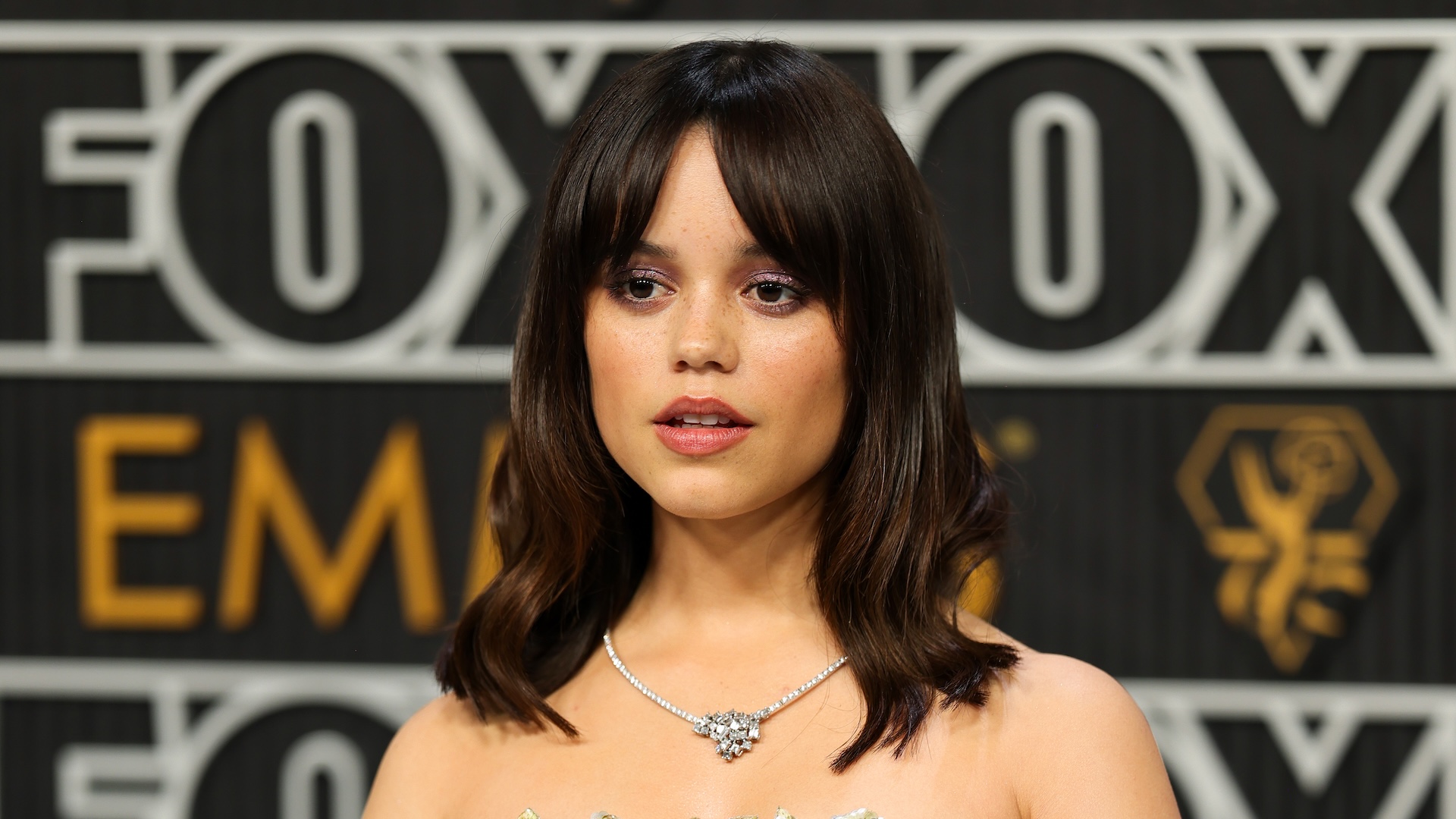 Jenna Ortega on a red carpet