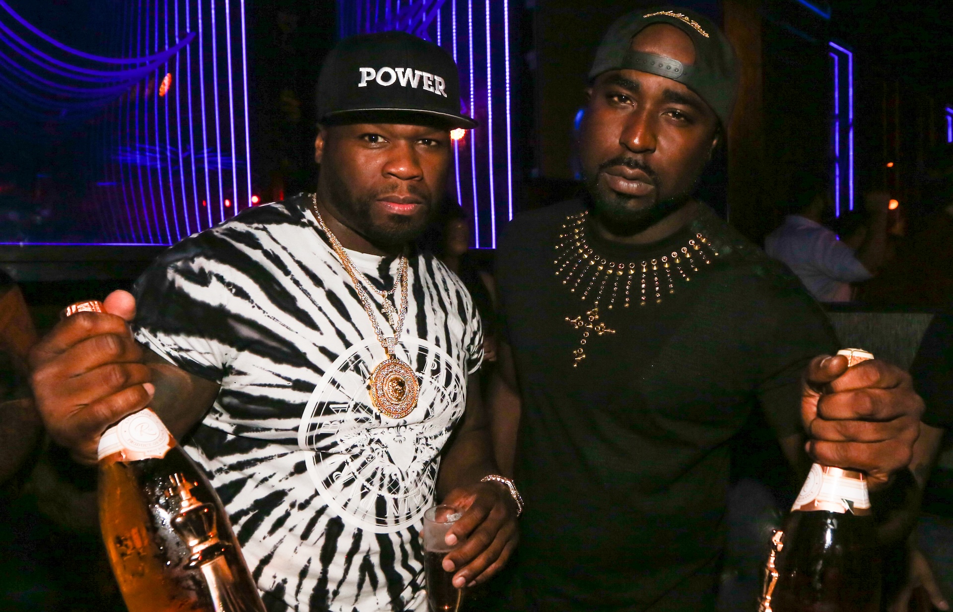 50 Cent and Young Buck in Miami