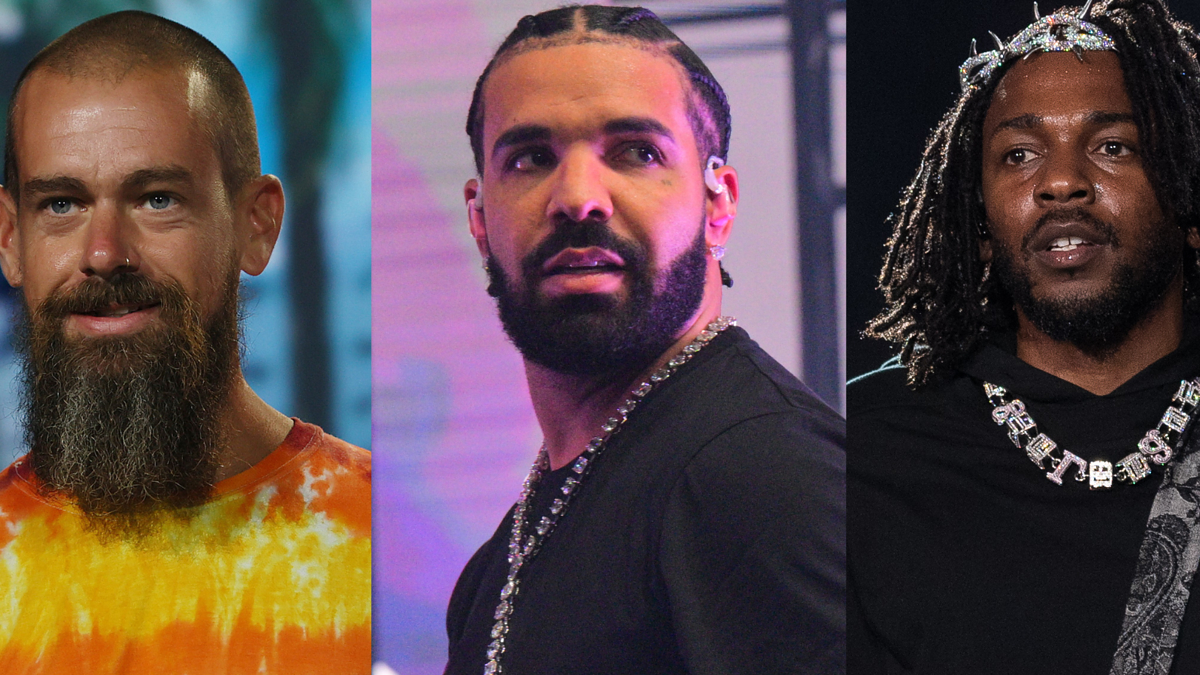 Three men with varying facial hair styles and fashionable attire