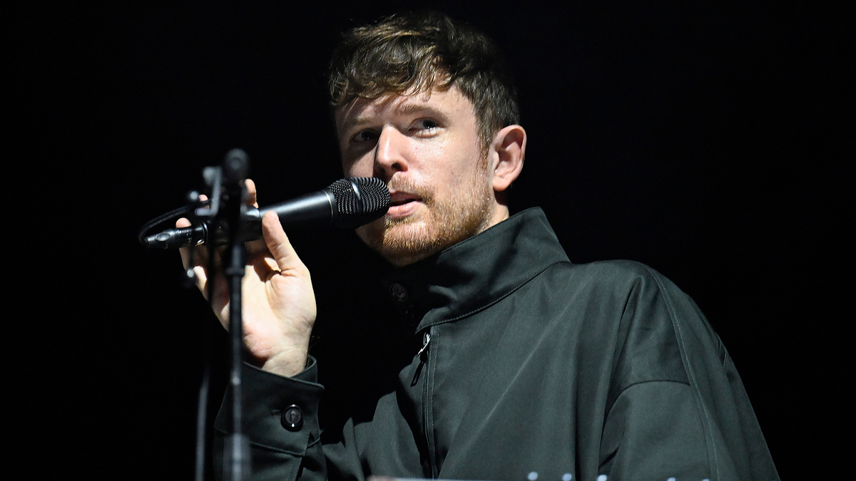 James Blake performs at Alexandra Palace on September 28, 2023 in London, England.
