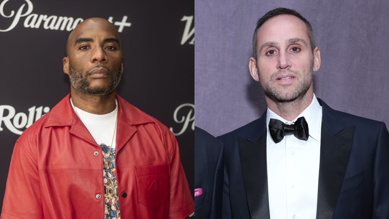 Left: Charlamagne Tha God. Right: Michael Rubin. Both appear at separate events.