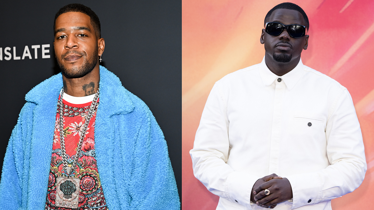 kid cudi and daniel kaluuya are pictured