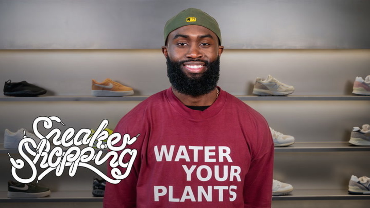 Jaylen Brown Goes Sneaker Shopping With Complex
