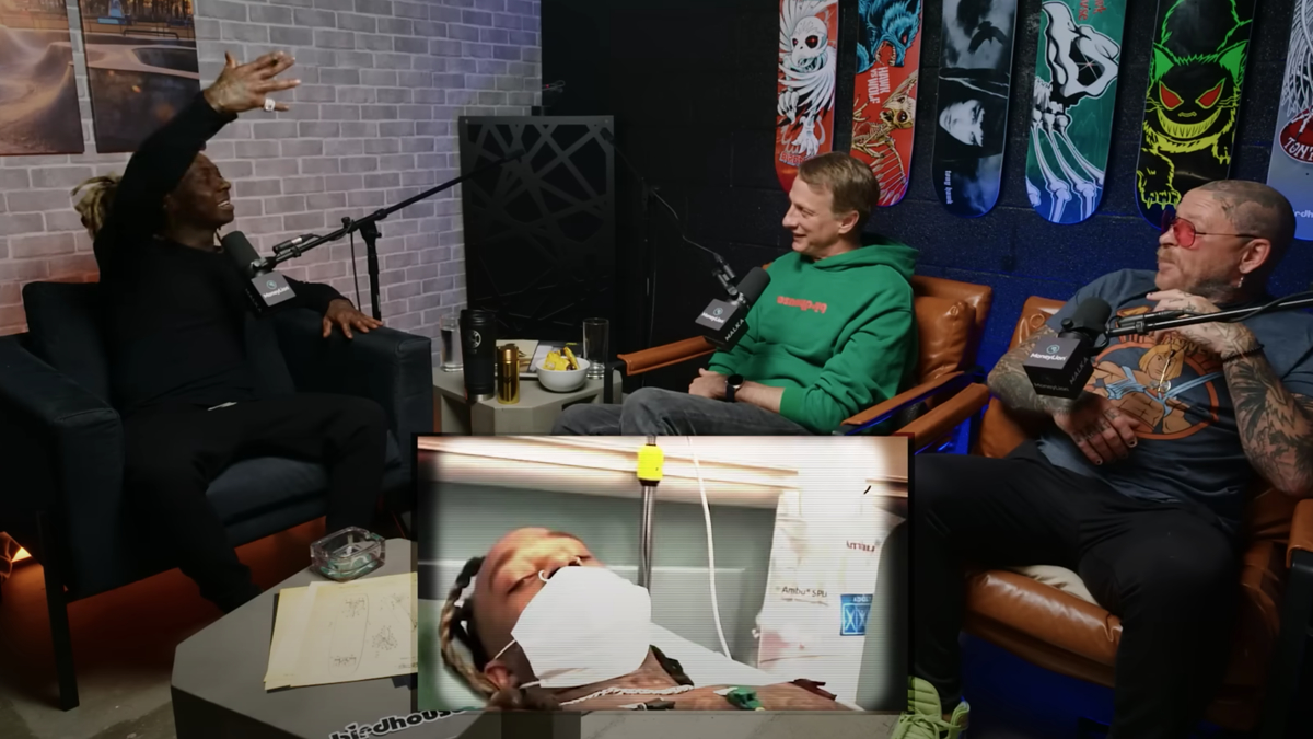 lil wayne on the tony hawk podcast