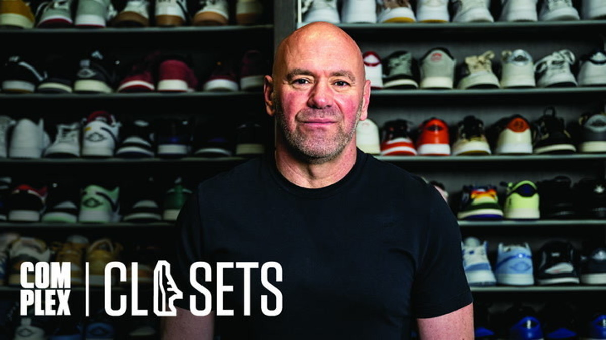 Dana White Shows Off $100k-A-Year Sneaker Collection And Rare Travis Scott Customs: Complex Closets