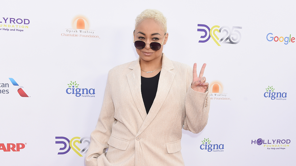raven symone on the red carpet
