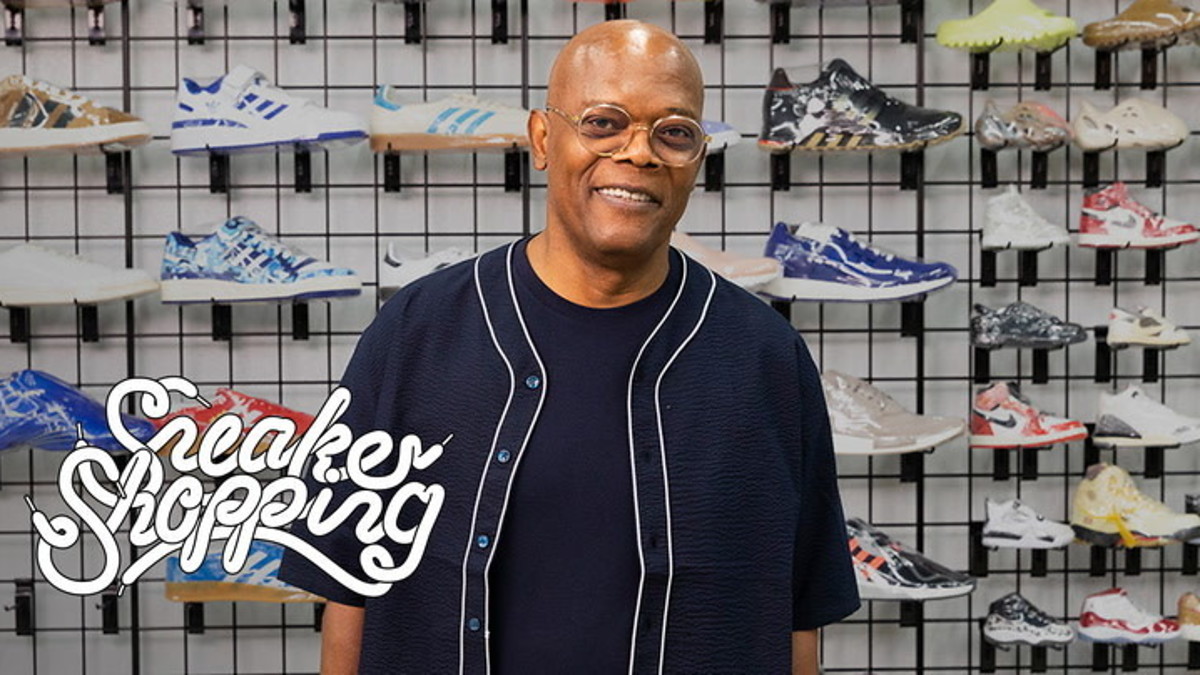 Samuel L. Jackson Goes Sneaker Shopping With Complex