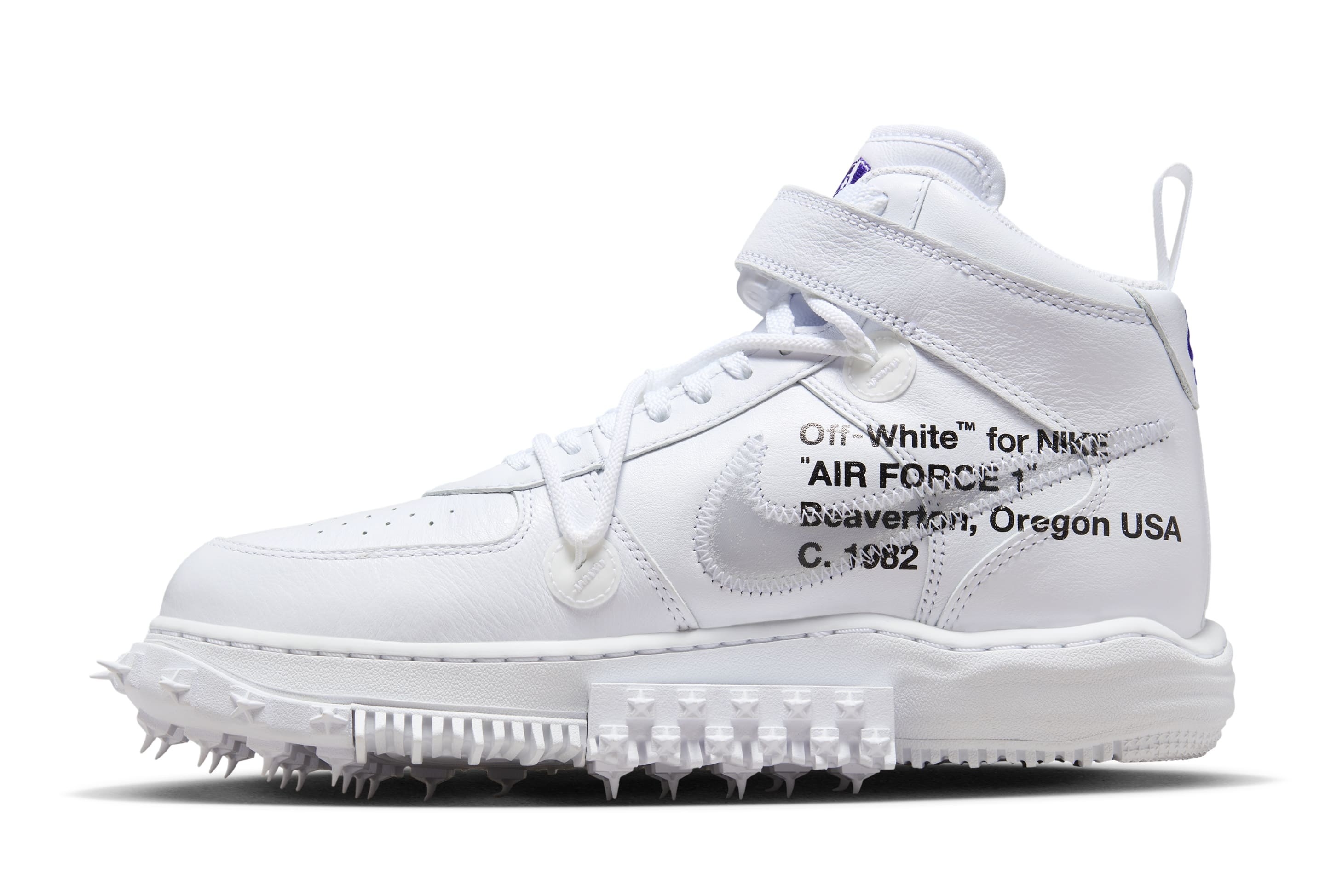 Graffiti' Off-White x Nike Air Force 1 Mids Are Available Now