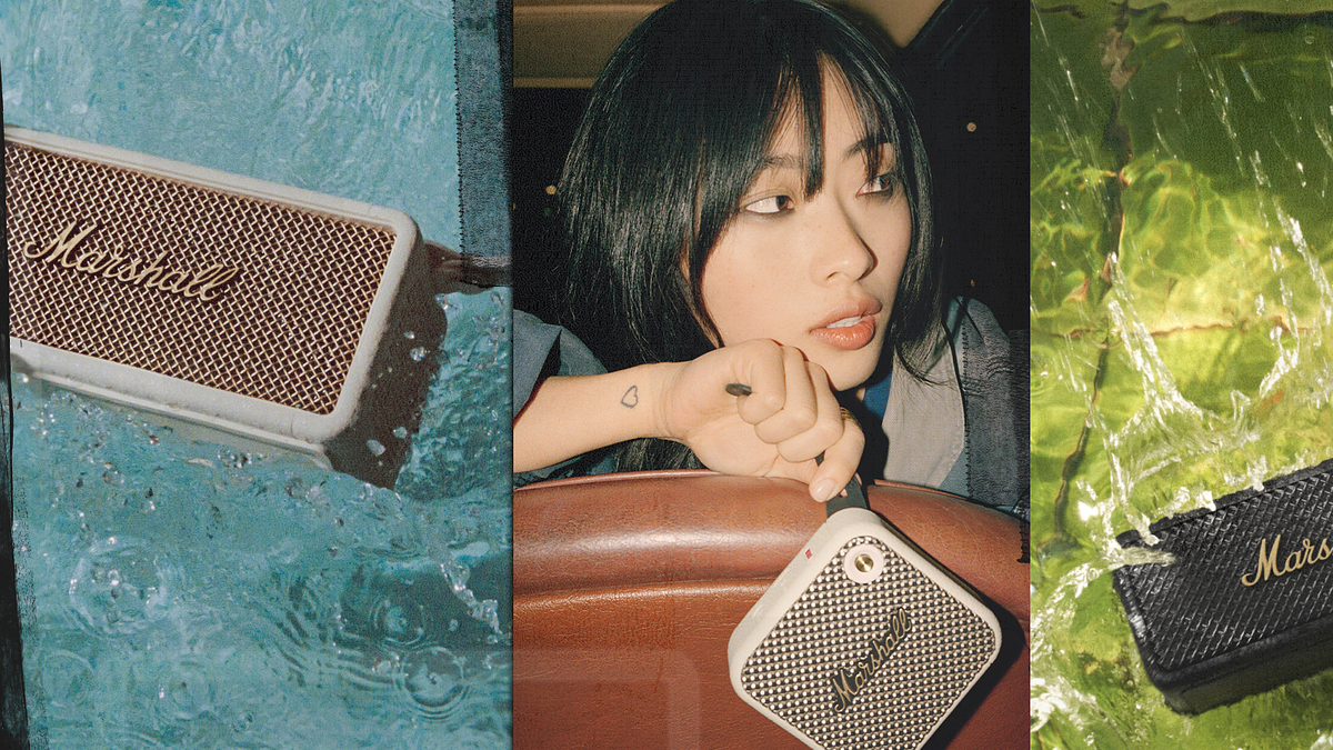 Marshall portable speakers