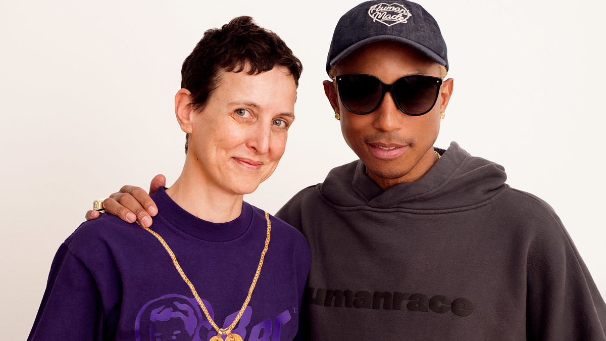 pharrell and sarah pictured