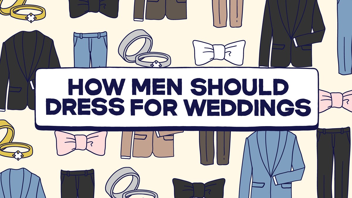 How Men Should Dress For Weddings Lead Art