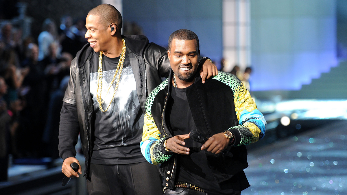 jay and ye performing