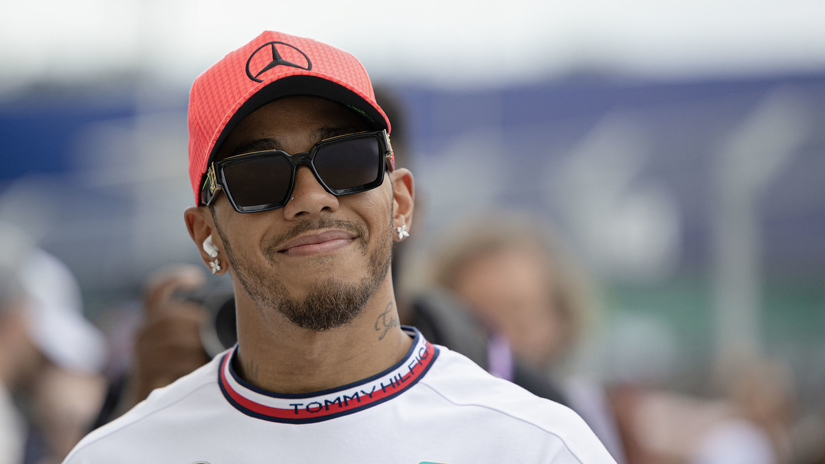 Lewis Hamilton at Miami GP