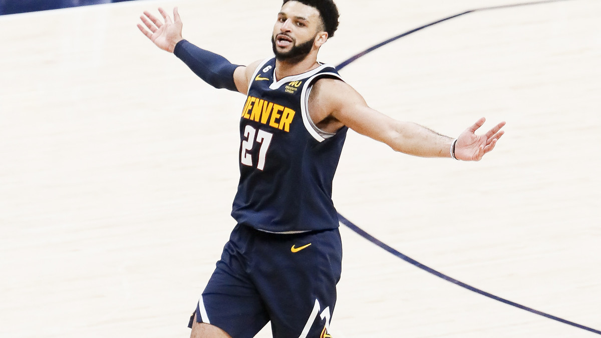 Jamal Murray during the NBA playoffs agains the Los Angeles LAkers