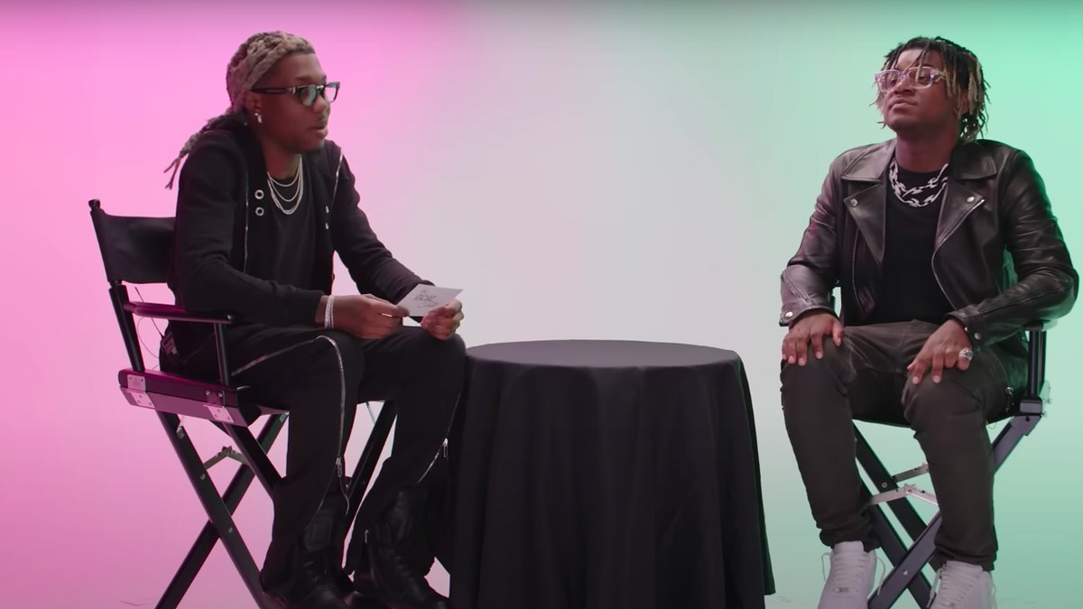 ken carson and destroy lonely in complex video