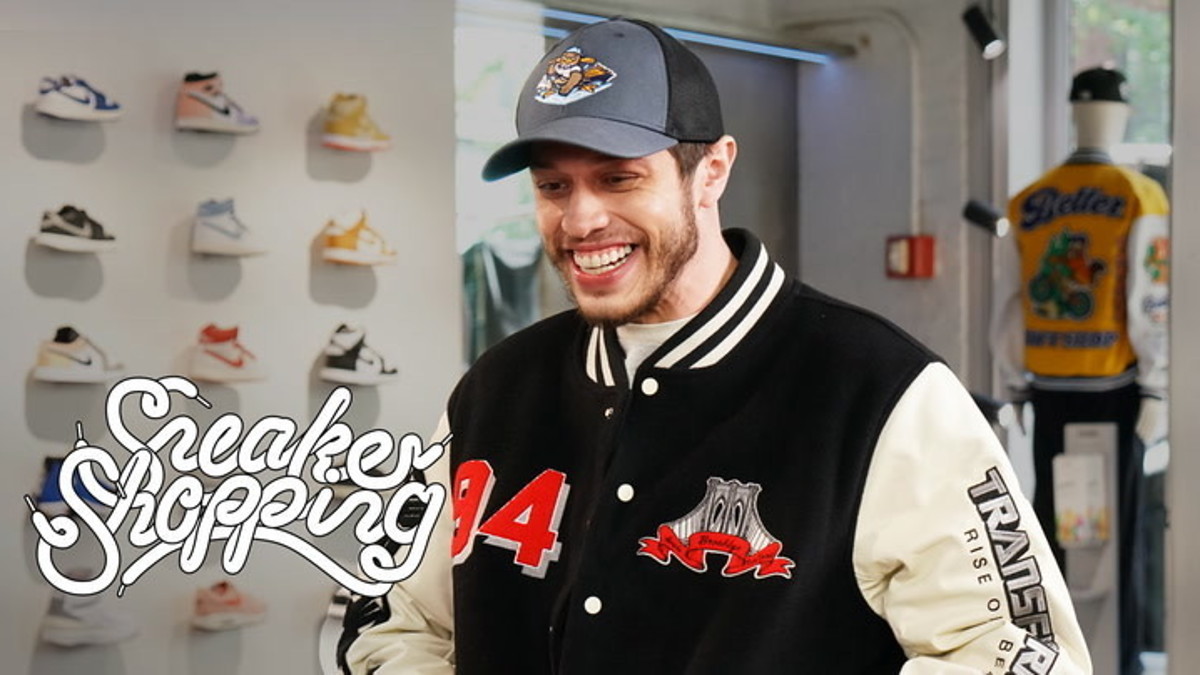 Pete Davidson Goes Sneaker Shopping With Complex