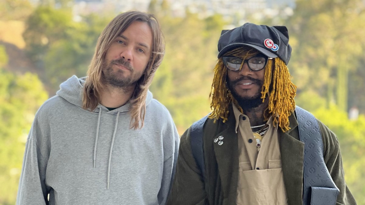 This is an image of Tame Impala and Thundercat