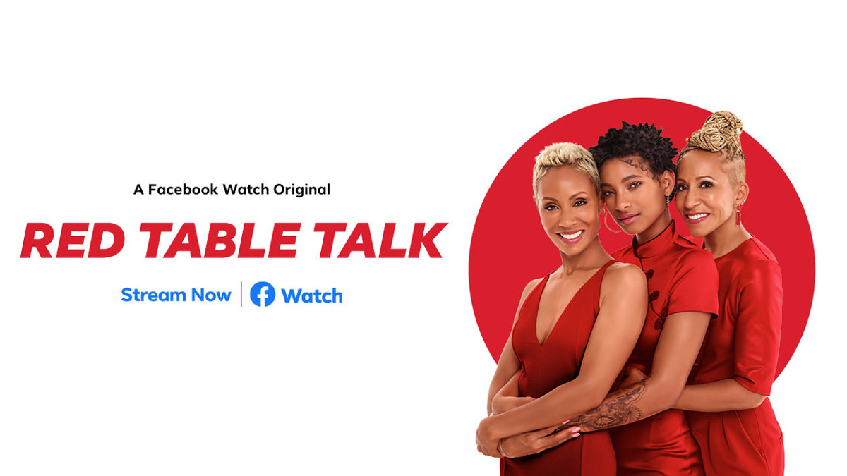 red table talk key art with hosts