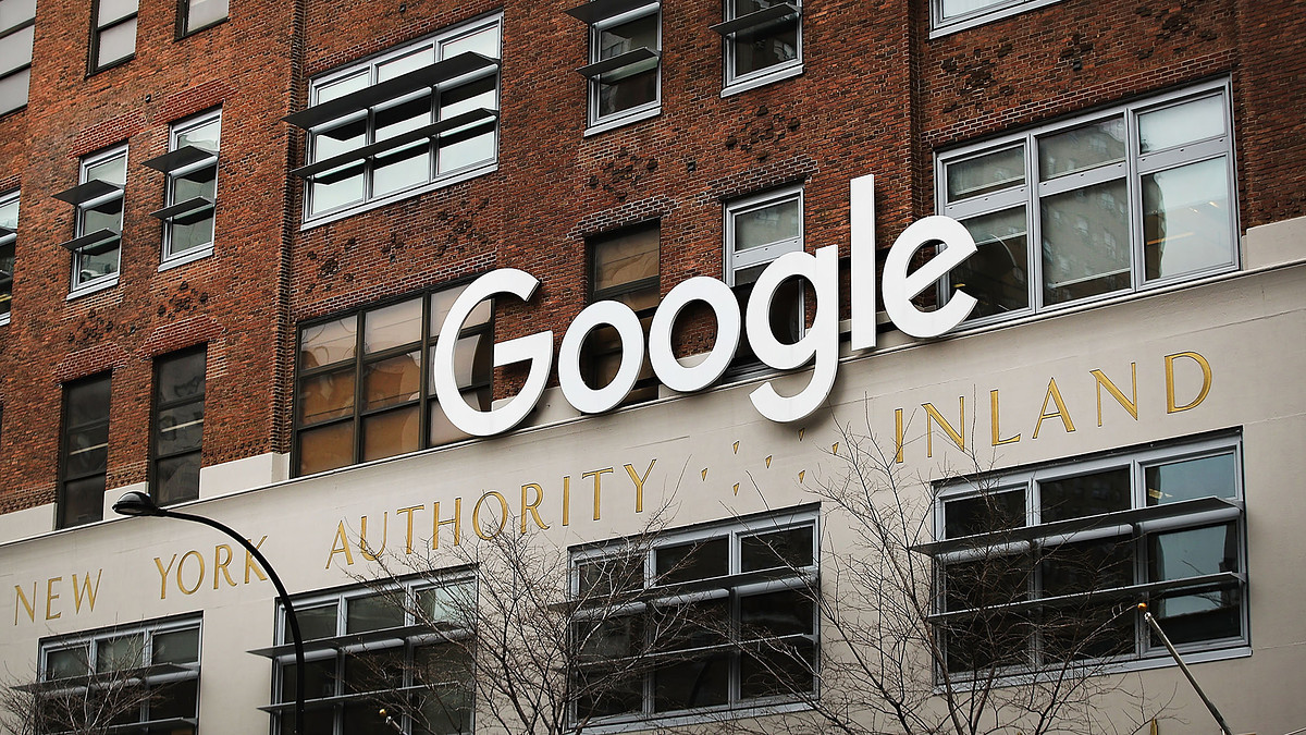 Google's New York office is shown in lower Manhattan on March 5, 2018