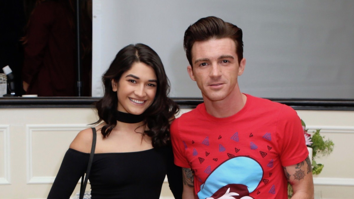 Actress/model Janet Von Schmeling (L) and actor Drake Bell