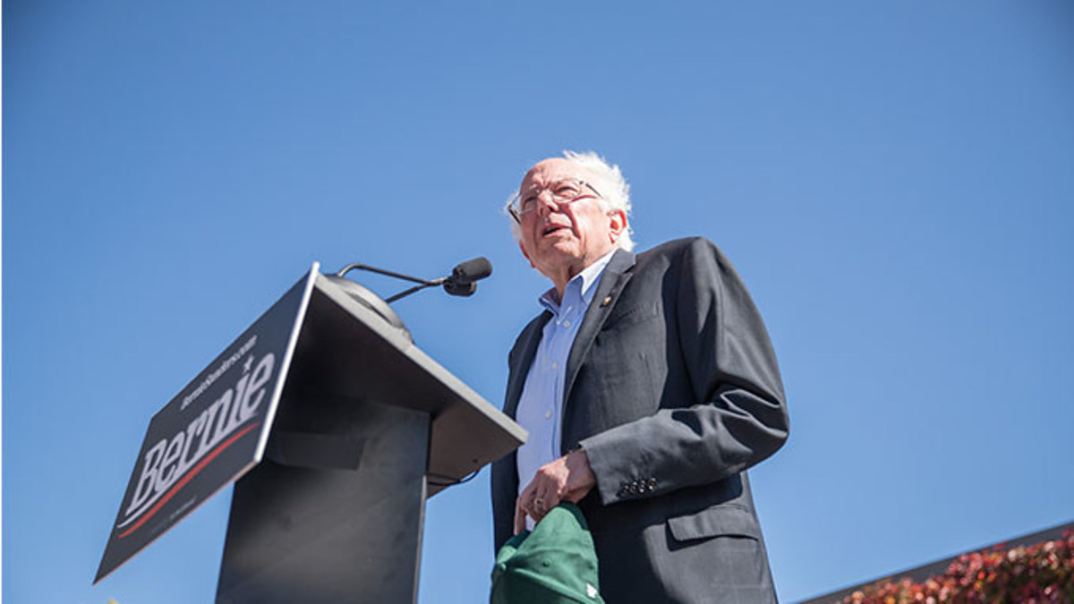 This is a photo of Bernie Sanders.