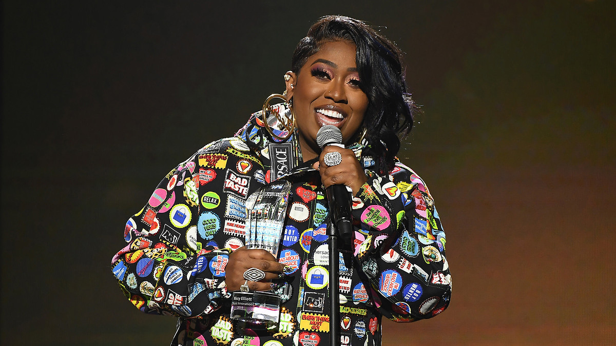 Missy Elliott speaks onstage during 2019 Urban One Honors at MGM National Harbor