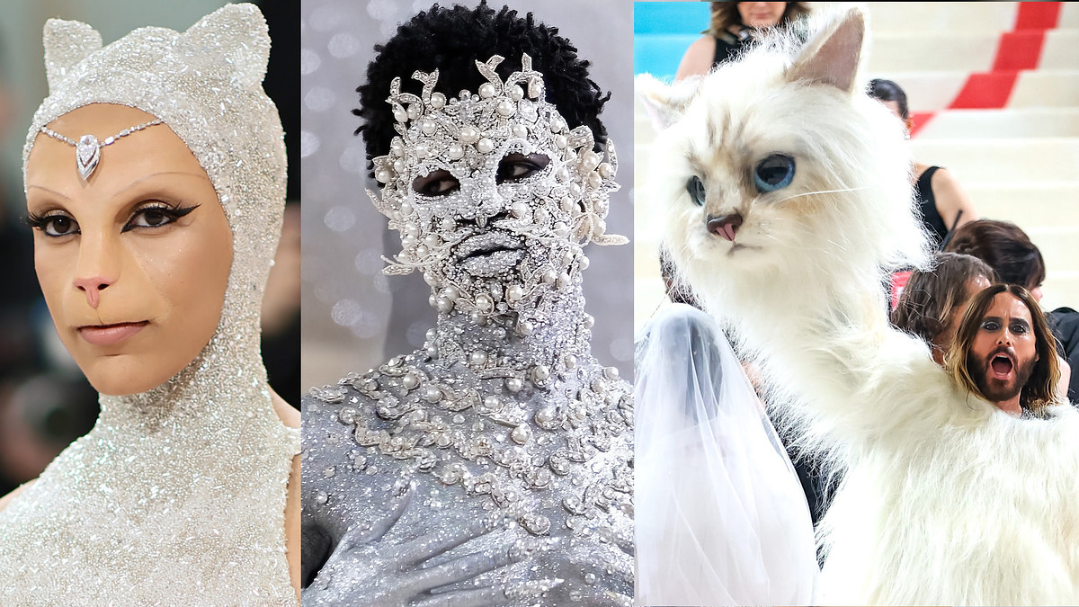 Split image of Doja Cat Lil Nas X Jared Leto